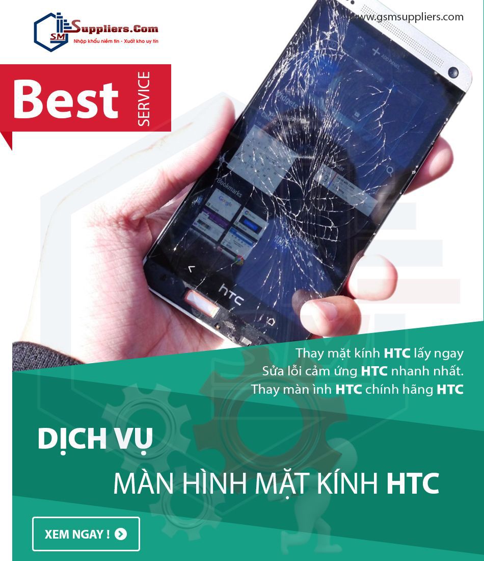 Thay màn hình HTC