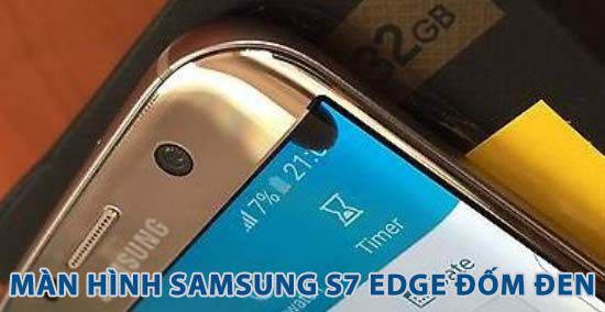 Màn hình Samsung S7edge bị đốm đen