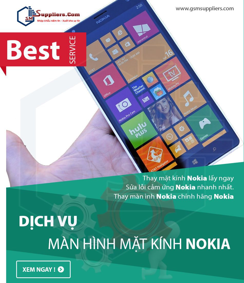 Thay màn hình Nokia
