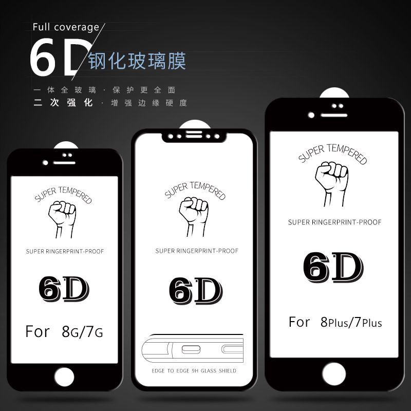 Kính cường lực iPhone 5D - 6D