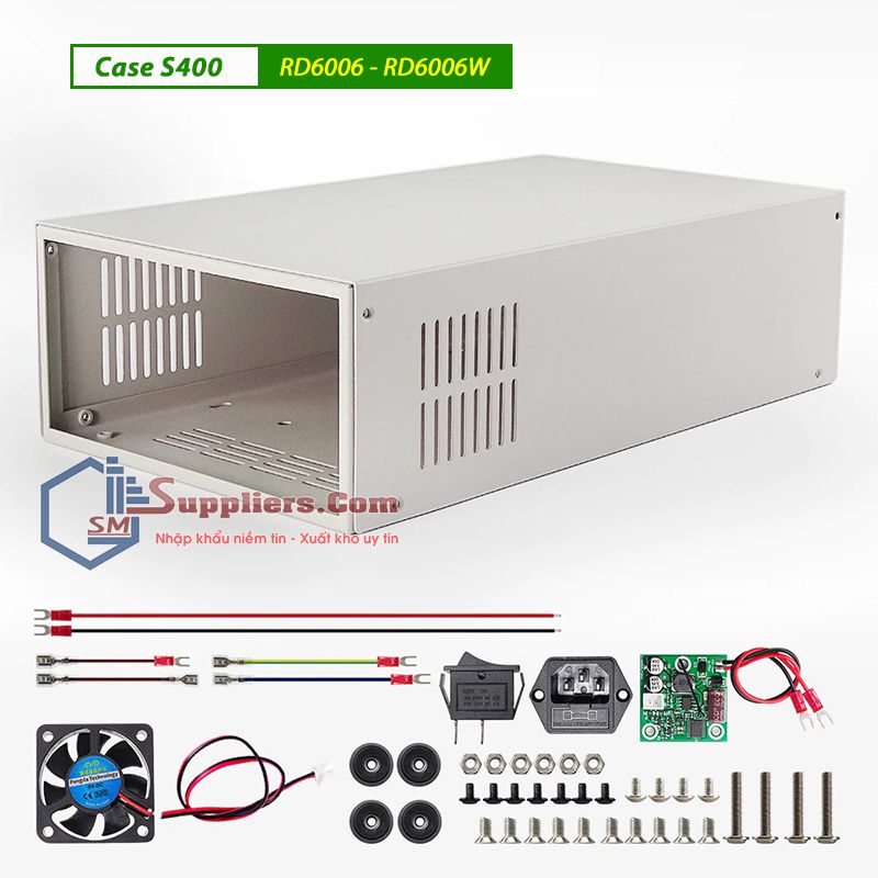 Bộ thân vỏ lắp ráp cho cấp nguồn 60V 6A RD6006 / RD6006W