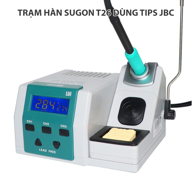 Trạm hàn SUGON T26 - TIPS JBC
