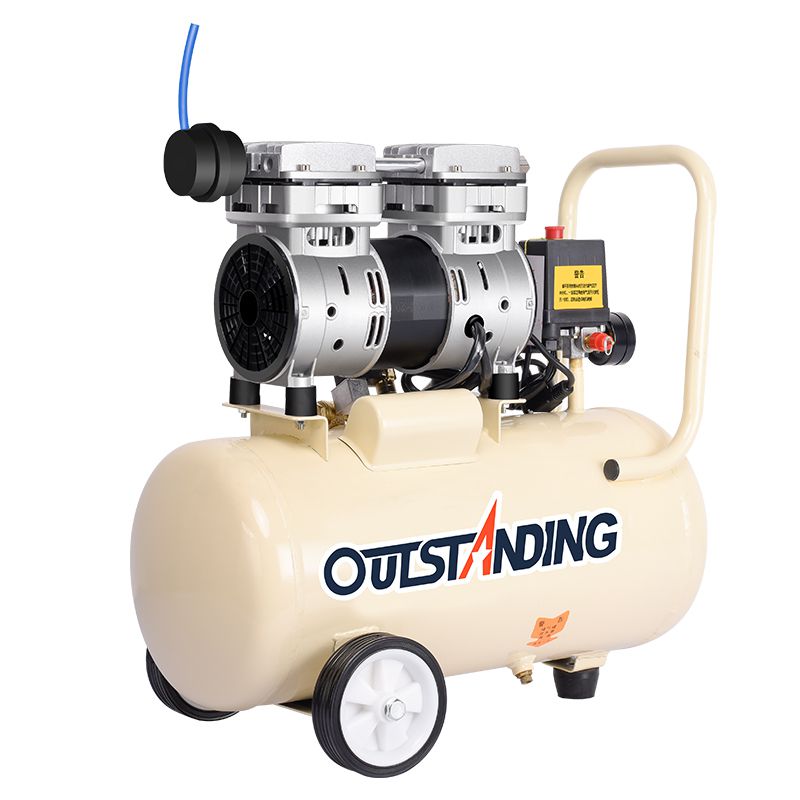 máy nén khí không dầu không ồn