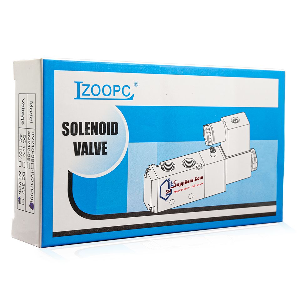 Van điện từ điều hướng khí nén IZOOPC 4V210-08 chính hãng