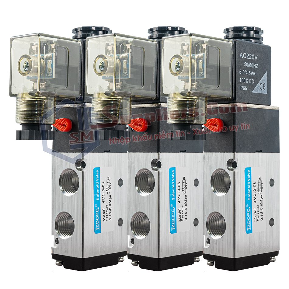Van điện từ điều hướng khí nén IZOOPC 4V210-08 chính hãng